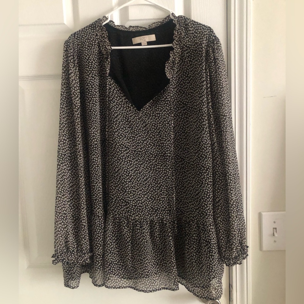 Loft long sleeve top